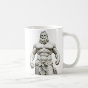 Der größte Held aller Zeiten – Herkules in Gold Kaffeetasse