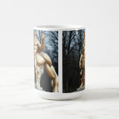 Der größte Held aller Zeiten – Herkules in Gold Kaffeetasse (Mittel)