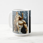 Der größte Held aller Zeiten – Herkules in Gold Kaffeetasse (Vorderseite Links)