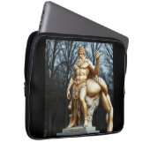 Der größte Held aller Zeiten – Herkules in Gold Laptopschutzhülle (Vorne Rechts)