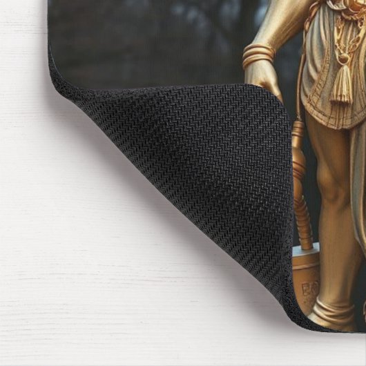 Der größte Held aller Zeiten – Herkules in Gold Mousepad (Ecke)