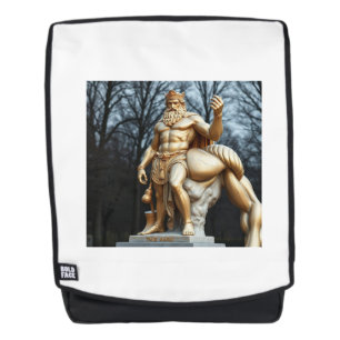 Der größte Held aller Zeiten – Herkules in Gold Rucksack