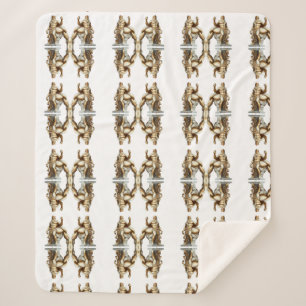 Der größte Held aller Zeiten – Herkules in Gold Sherpadecke