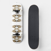Der größte Held aller Zeiten – Herkules in Gold Skateboard (Vorderseite)