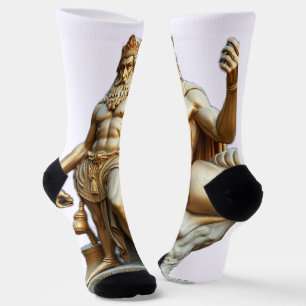 Der größte Held aller Zeiten – Herkules in Gold Socken
