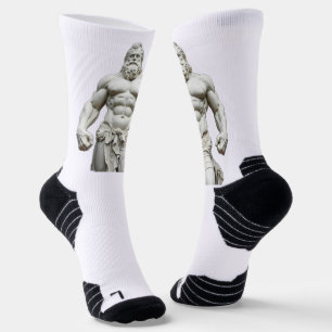 Der größte Held aller Zeiten – Herkules in Gold Socken