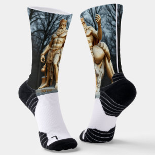 Der größte Held aller Zeiten – Herkules in Gold Socken