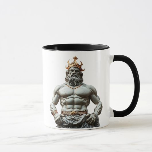Der größte Held aller Zeiten – Herkules in Gold Tasse (Rechts)