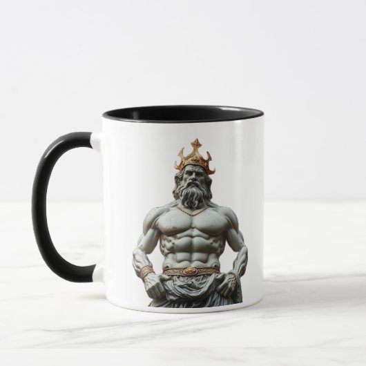 Der größte Held aller Zeiten – Herkules in Gold Tasse (Links)