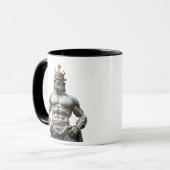 Der größte Held aller Zeiten – Herkules in Gold Tasse (Vorderseite Links)