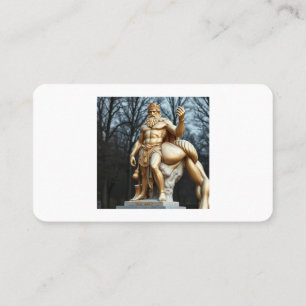 Der größte Held aller Zeiten – Herkules in Gold Visitenkarte