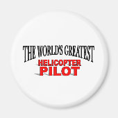 Der größte Hubschrauberpilot der Welt Magnet (Vorne)
