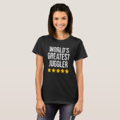 Der größte Juggler der Welt T-Shirt (Vorne ganz)