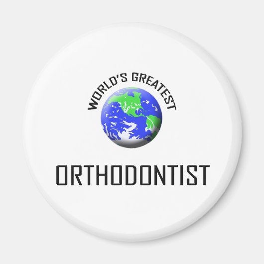 Der größte Kieferorthopäden der Welt Magnet (Vorne)