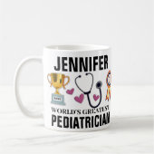 Der größte Kinderarzt der Welt Kaffeetasse (Links)