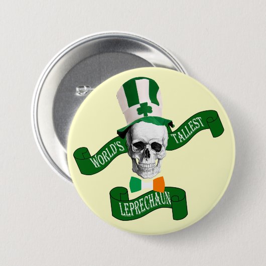 Der größte Kobold der Welt Button (Vorne & Hinten)