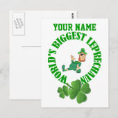 Der größte Kobold der Welt Postkarte (Vorne/Hinten)