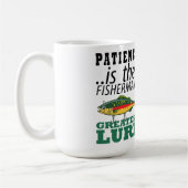Der größte Köder eines Fischers Kaffeetasse (Links)