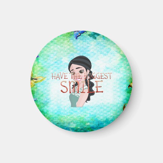 Der größte Lächeln Magnet (Vorne)