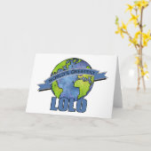 Der größte Lolo der Welt Karte (Gelbe Blume)