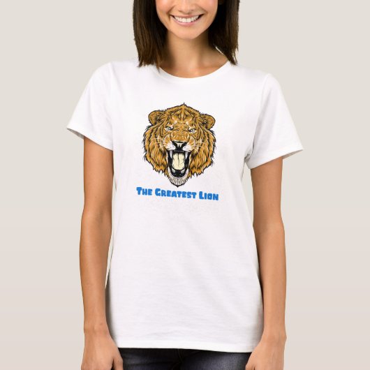 Der größte Löwe T-Shirt (Vorderseite)