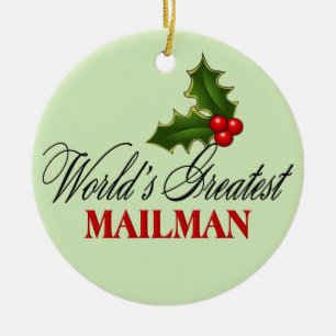 Der größte Mailman der Welt Keramik Ornament