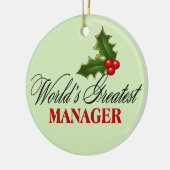 Der größte Manager der Welt Keramikornament (Links)