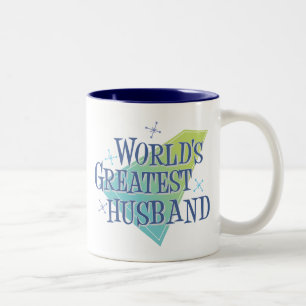 Der größte Mann der Welt Zweifarbige Tasse