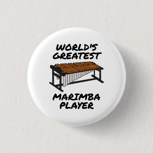 Der größte Marimba-Spieler der Welt, Marimist Funn Button (Vorderseite)
