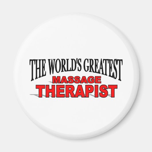 Der größte Massagetherapeut der Welt Magnet (Vorne)