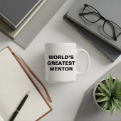 Der größte Mentor der Welt Tasse