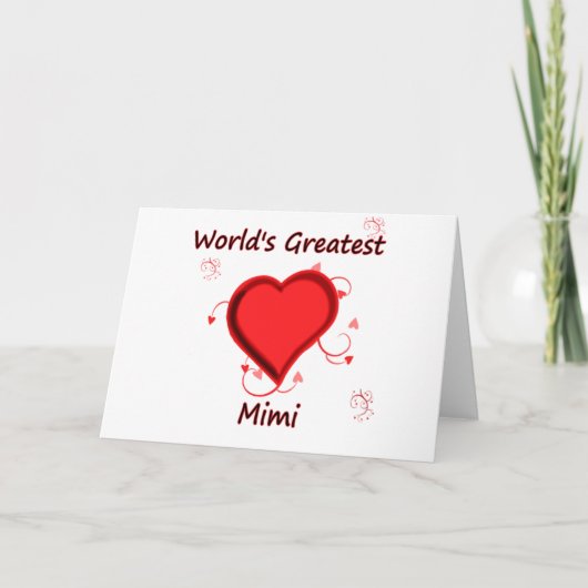 Der größte Mimi der Welt Karte (Vorderseite)