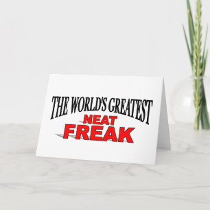 Der größte Neat Freak der Welt Karte