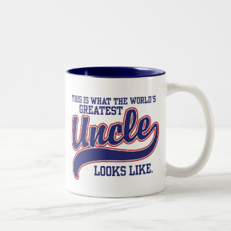 Der größte Onkel der Welt Zweifarbige Tasse