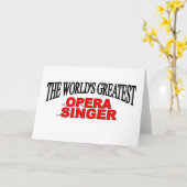 Der größte Opernsänger der Welt Karte (Gelbe Blume)