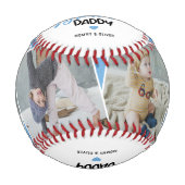 Der größte Papa der Welt - 4 Foto Baseball (Vorderseite)