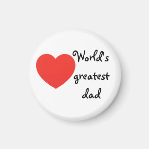 Der größte Papa der Welt Magnet