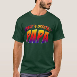 Der größte Papa-T - Shirt der Welt