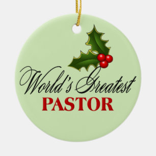 Der größte Pastor der Welt Keramik Ornament