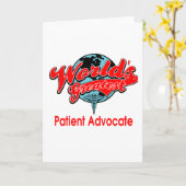 Der größte Patient der Welt Karte (Gelbe Blume)