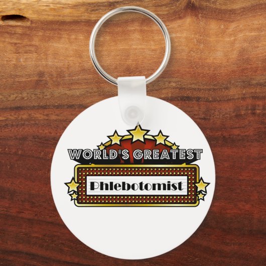 Der größte Phlebotomist der Welt Schlüsselanhänger (Vorderseite)