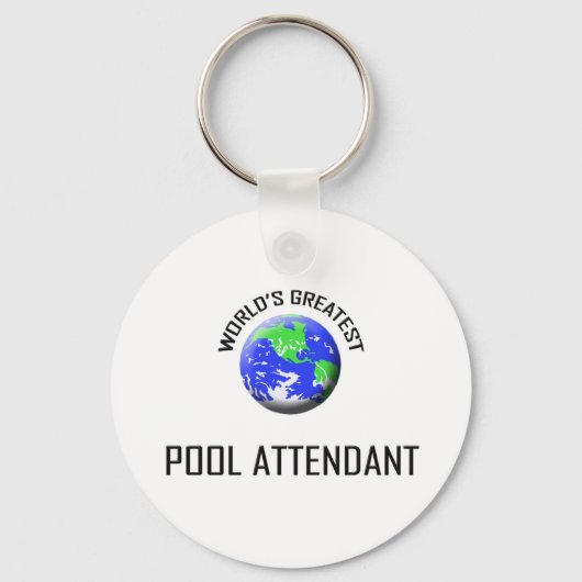 Der größte Pool der Welt Schlüsselanhänger (Vorderseite)