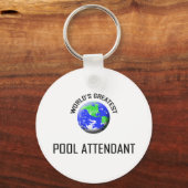 Der größte Pool der Welt Schlüsselanhänger (Vorderseite)