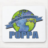 Der größte Poppa der Welt Mousepad (Vorne)