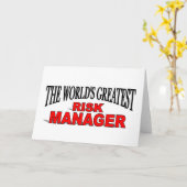 Der größte Risikomanager der Welt Karte (Gelbe Blume)