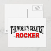 Der größte Rocker der Welt Postkarte (Vorne/Hinten)