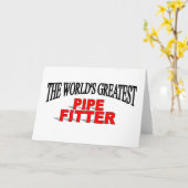 Der größte Rohrhalter der Welt Karte (Gelbe Blume)