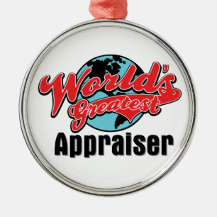 Der größte Schätzer der Welt Silbernes Ornament