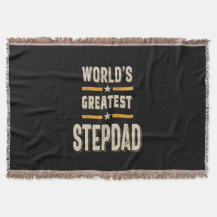 Der größte Step-Vater der Welt - Funny Stepfather- Decke