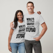 Der größte Step-Vater der Welt - Funny Stepfather- T-Shirt (Unisex)